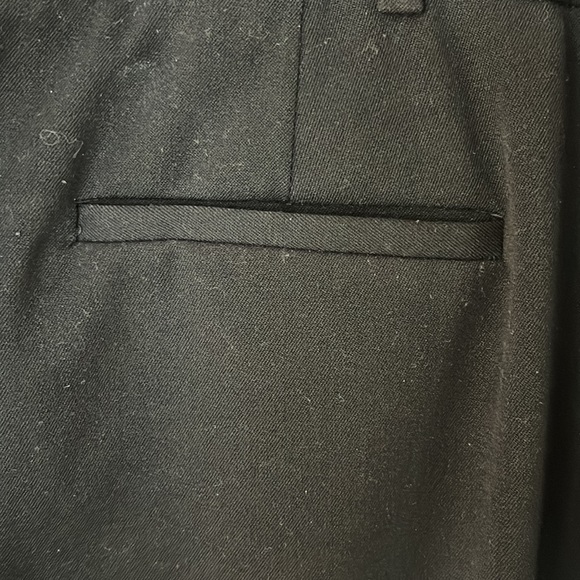 TWO pair of business slacks: navy and black - Picture 7 of 7